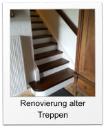 Renovierung alter Treppen